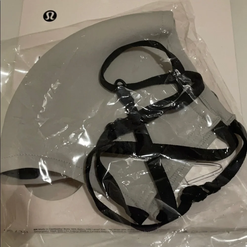 Lululemon Gray Mask—NWT